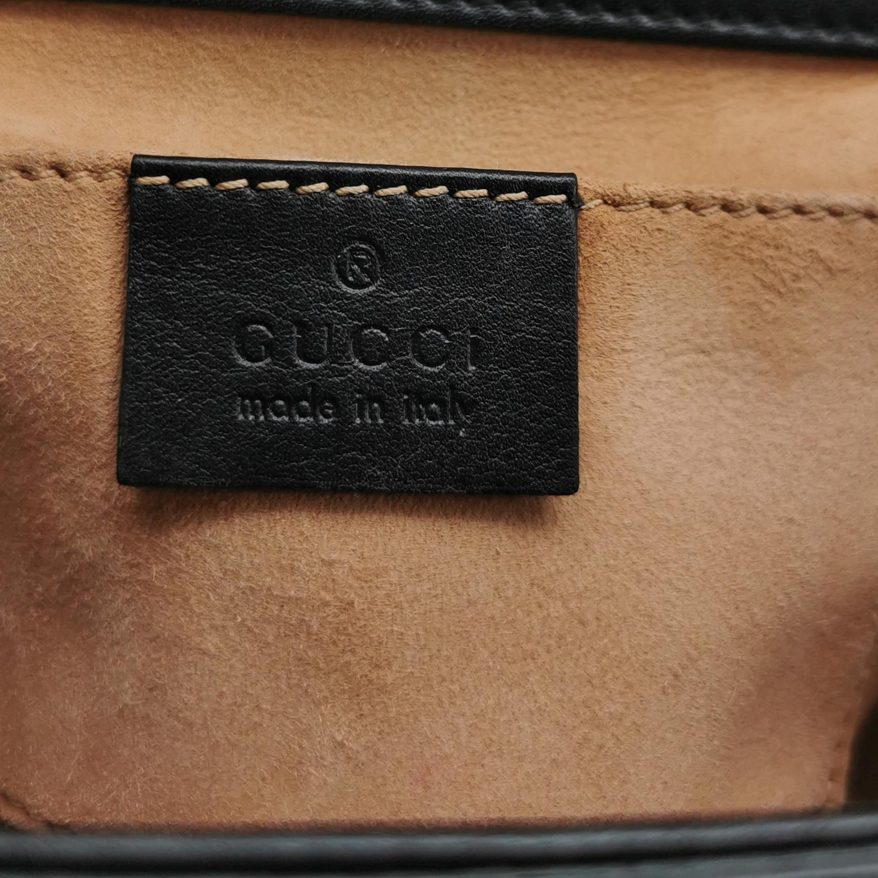 Gucci Padlock Shoulder Bag Embellished Leather Small — photo 8 of 15