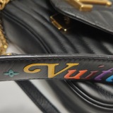 Louis Vuitton(LV) New Wave Chain Bag Quilted Leather MM — thumbnail 23