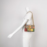 Gucci Padlock Shoulder Bag Tian Print GG Coated Canvas Small — thumbnail 2