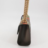Gucci Padlock Shoulder Bag Tian Print GG Coated Canvas Small — thumbnail 4