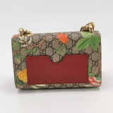 Gucci Padlock Shoulder Bag Tian Print GG Coated Canvas Small — thumbnail 3