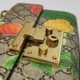 Gucci Padlock Shoulder Bag Tian Print GG Coated Canvas Small — thumbnail 10