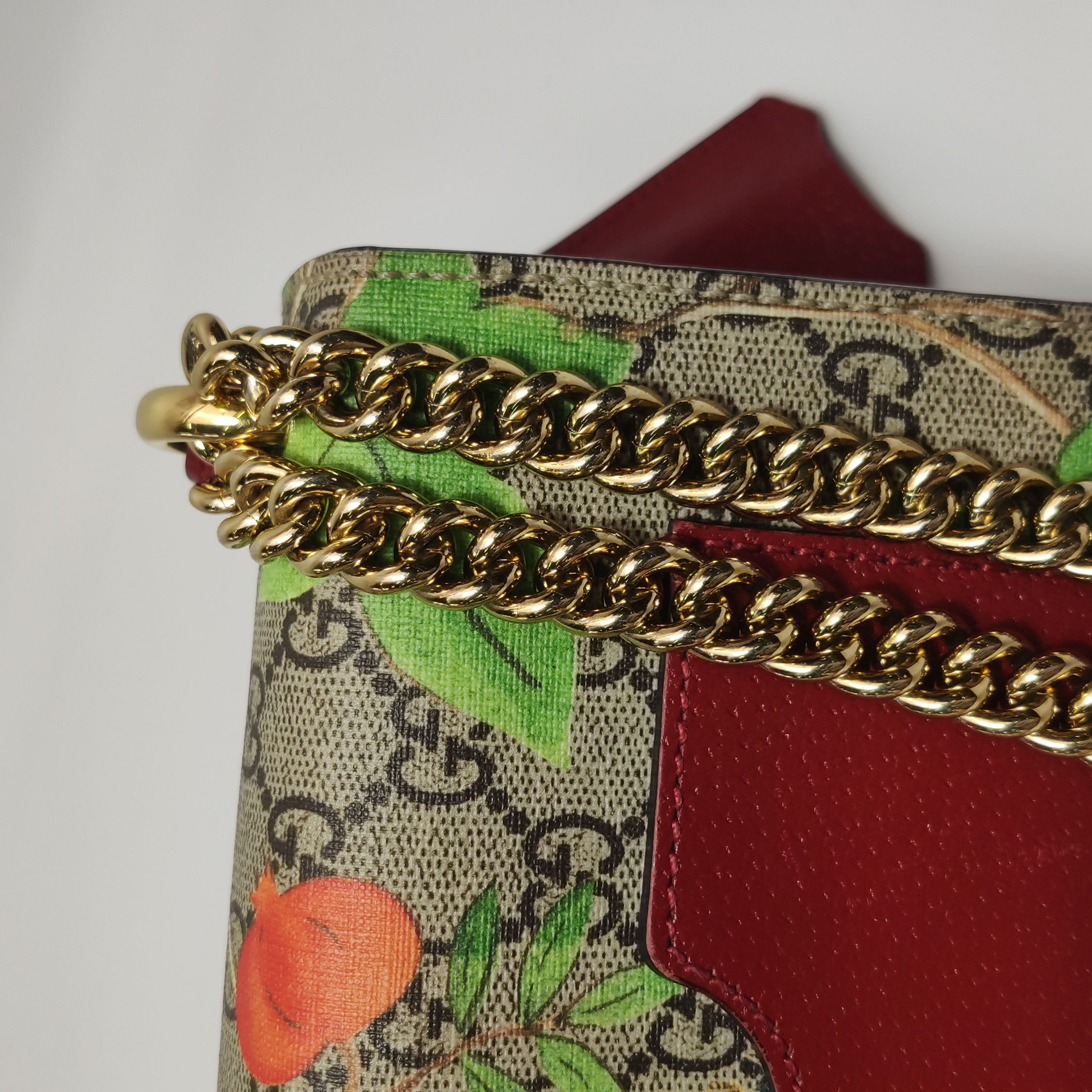 Gucci Padlock Shoulder Bag Tian Print GG Coated Canvas Small — photo 13 of 14
