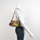 Gucci Padlock Shoulder Bag Tian Print GG Coated Canvas Small — thumbnail 2