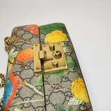 Gucci Padlock Shoulder Bag Tian Print GG Coated Canvas Small — thumbnail 9