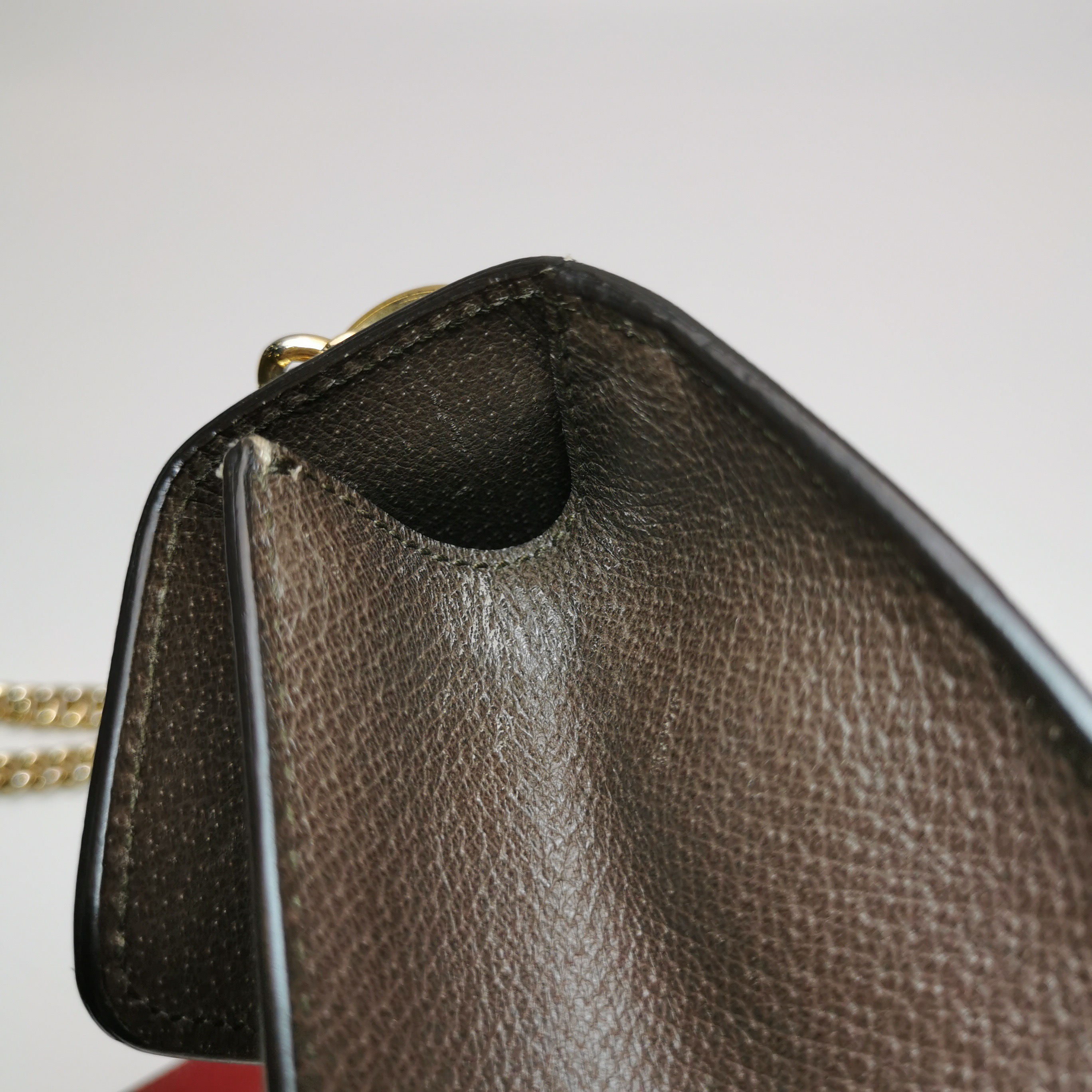 Gucci Padlock Shoulder Bag Tian Print GG Coated Canvas Small — photo 12 of 13