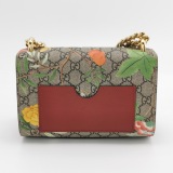 Gucci Padlock Shoulder Bag Tian Print GG Coated Canvas Small — thumbnail 3