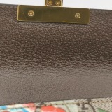 Gucci Padlock Shoulder Bag Tian Print GG Coated Canvas Small — thumbnail 12