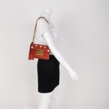 Gucci Pearly Padlock Shoulder Bag Studded Leather Small — thumbnail 2