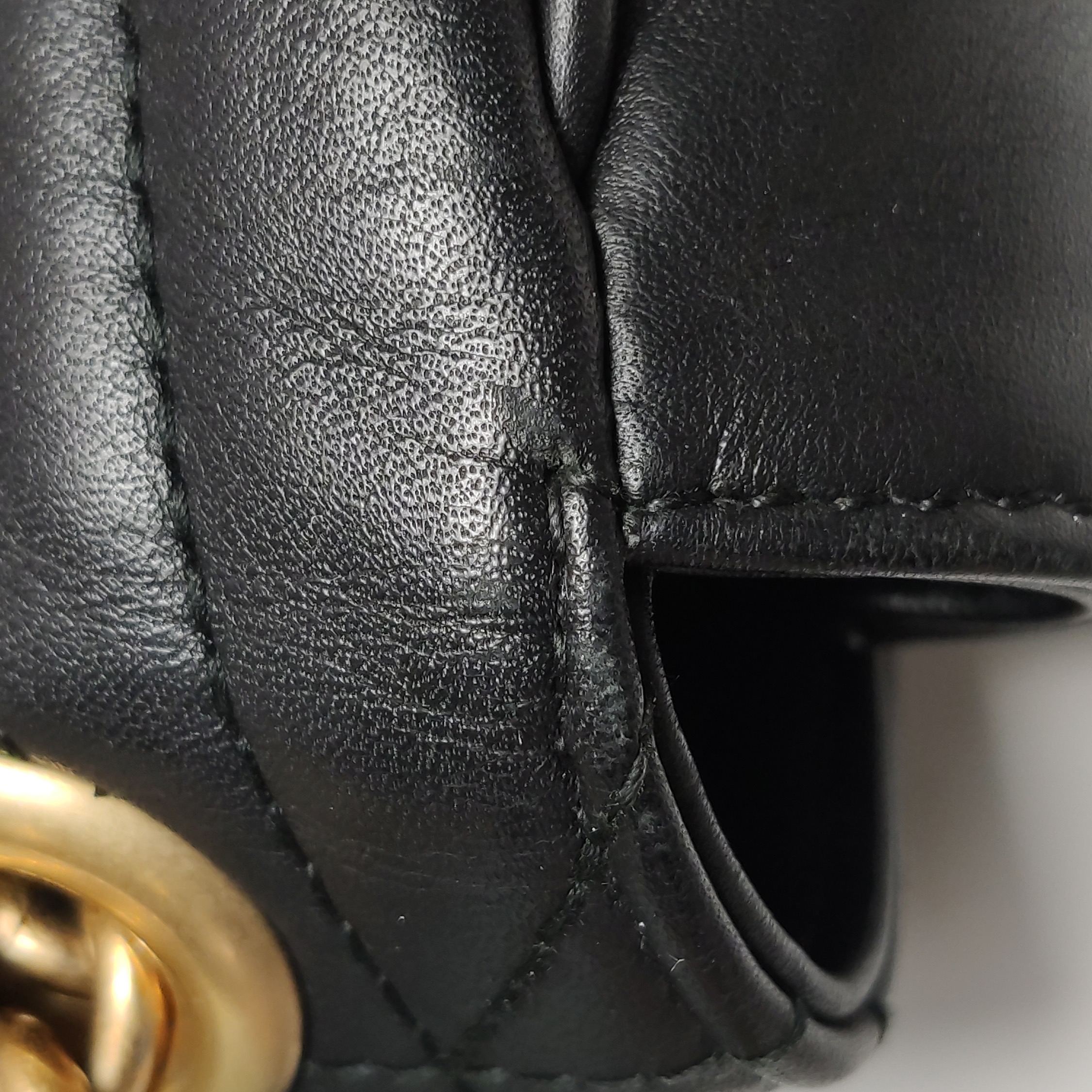 Gucci Pearly GG Marmont Flap Bag Embellished Matelasse Leather Small — photo 20 of 23