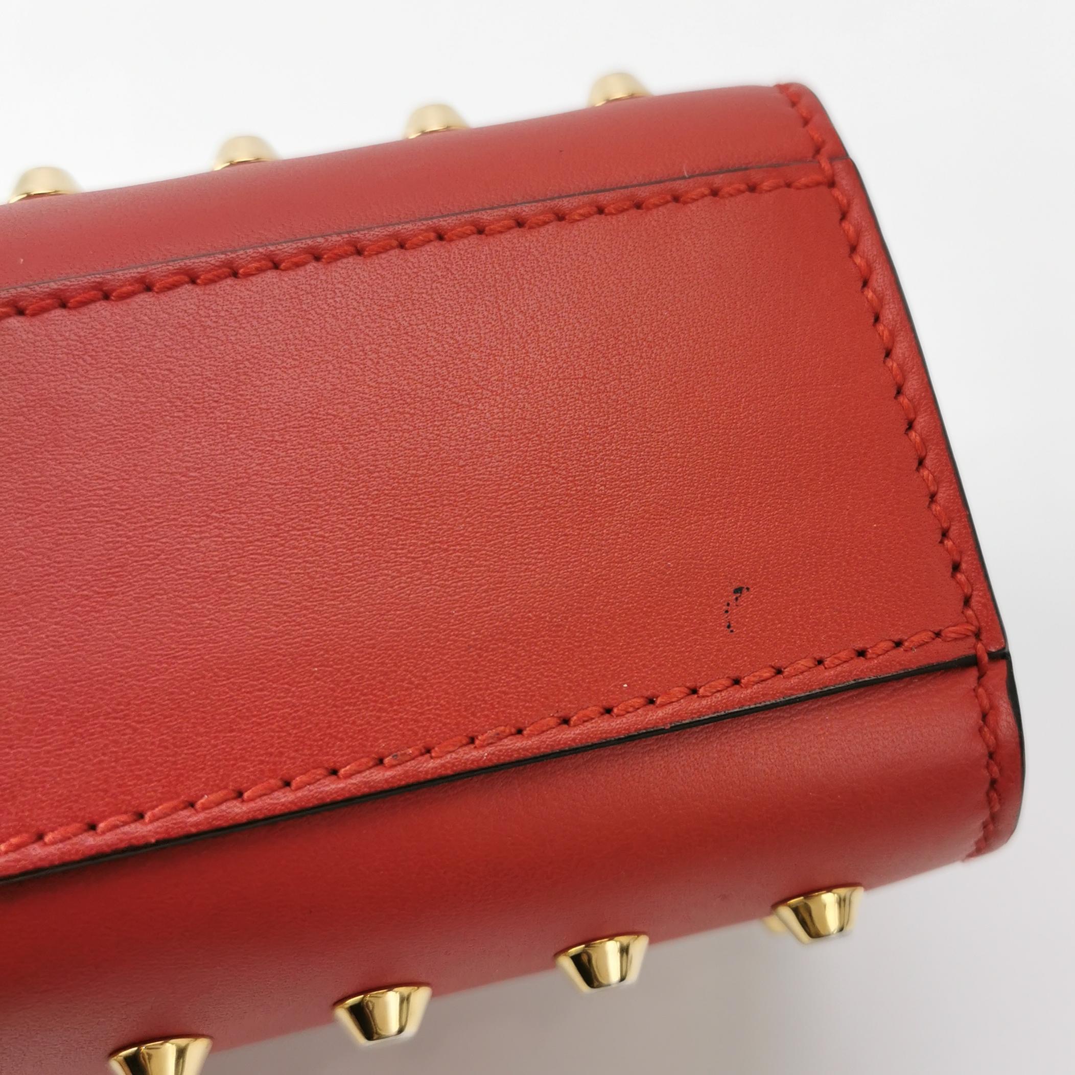 Gucci Pearly Padlock Shoulder Bag Studded Leather Small — photo 10 of 12
