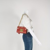 Gucci Pearly Padlock Shoulder Bag Studded Leather Small — thumbnail 2