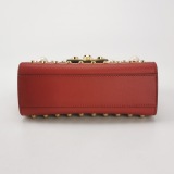 Gucci Pearly Padlock Shoulder Bag Studded Leather Small — thumbnail 5