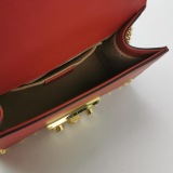 Gucci Pearly Padlock Shoulder Bag Studded Leather Small — thumbnail 6