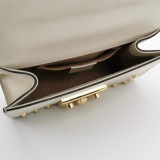 Gucci Pearly Padlock Shoulder Bag Studded Leather Small — thumbnail 6