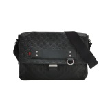 Gucci Messenger Bag Shoulder Bag Black Leather — thumbnail 1