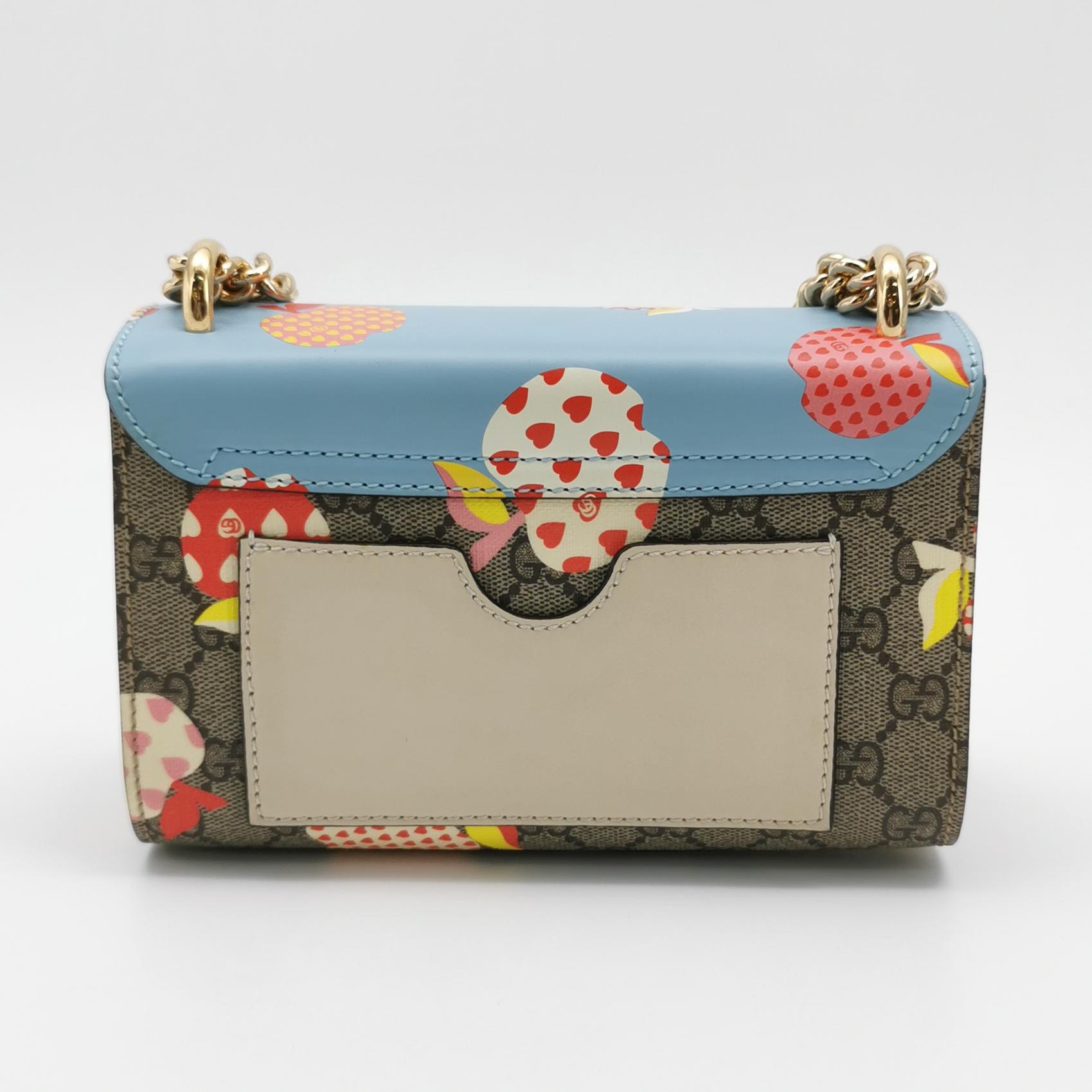 Gucci Padlock Shoulder Bag Printed GG Coated Canvas and Printed Leather Small — photo 3 of 15