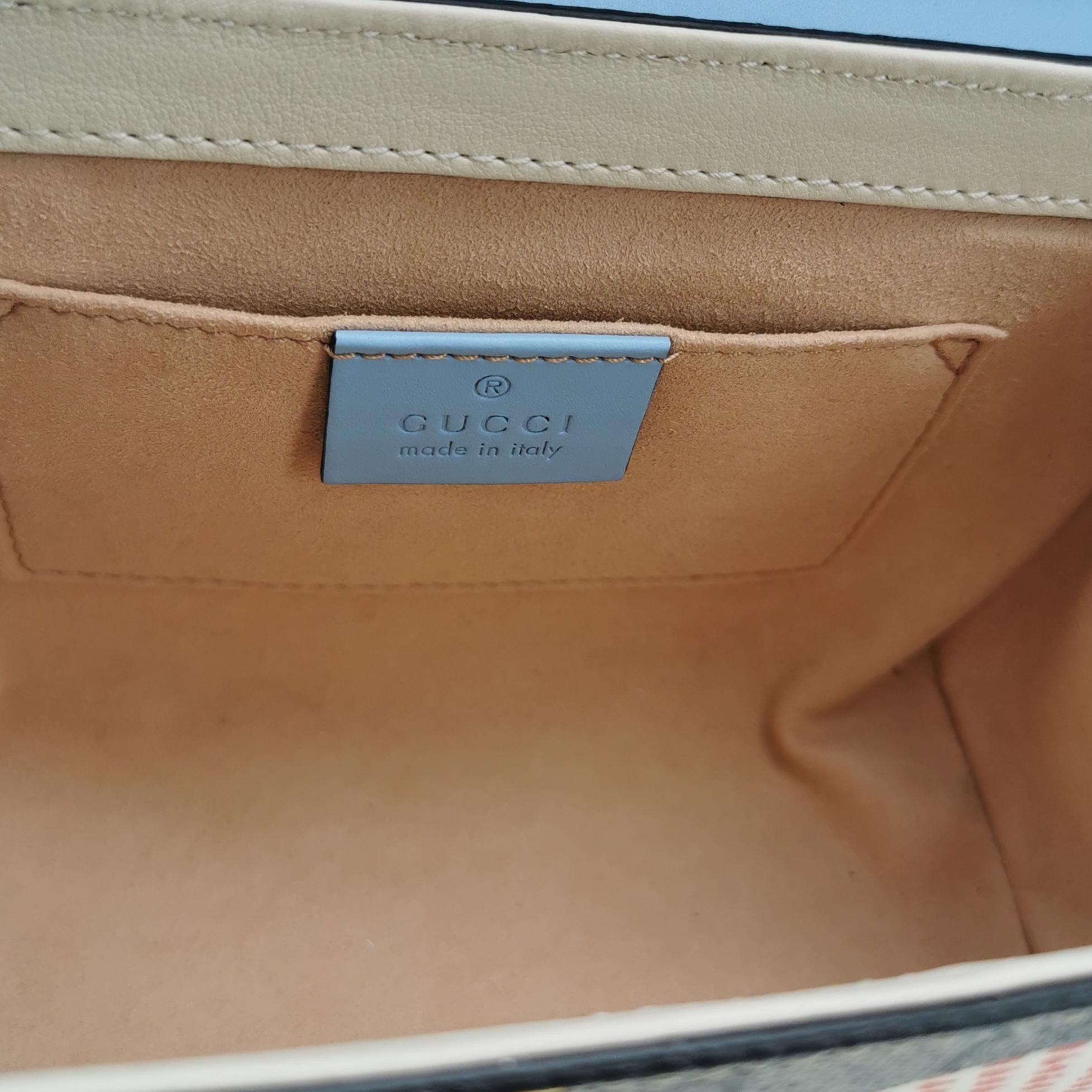 Gucci Padlock Shoulder Bag Printed GG Coated Canvas and Printed Leather Small — photo 8 of 15