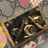 Gucci Padlock Shoulder Bag Printed GG Coated Canvas and Printed Leather Small — thumbnail 10