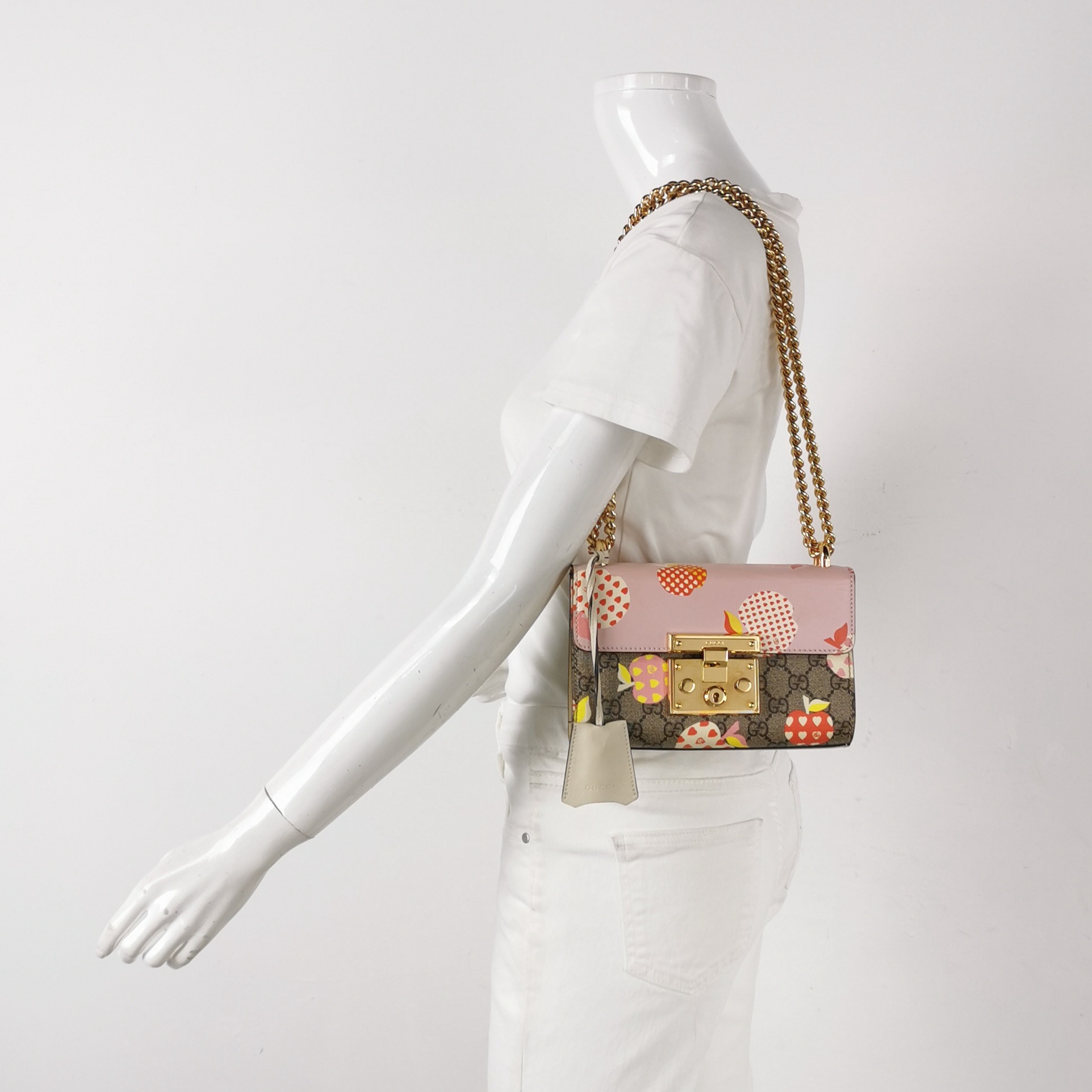 Gucci Padlock Shoulder Bag Printed GG Coated Canvas and Printed Leather Small — alternate view