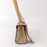 Gucci Padlock Shoulder Bag Printed GG Coated Canvas and Printed Leather Small — thumbnail 5