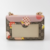 Gucci Padlock Shoulder Bag Printed GG Coated Canvas and Printed Leather Small — thumbnail 3