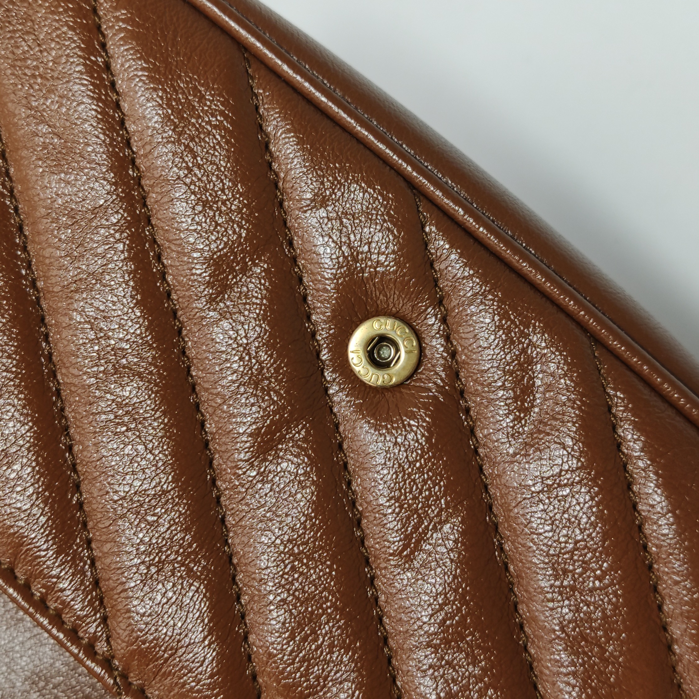 Gucci GG Marmont Flap Bag Diagonal Quilted Leather Super Mini — photo 13 of 13