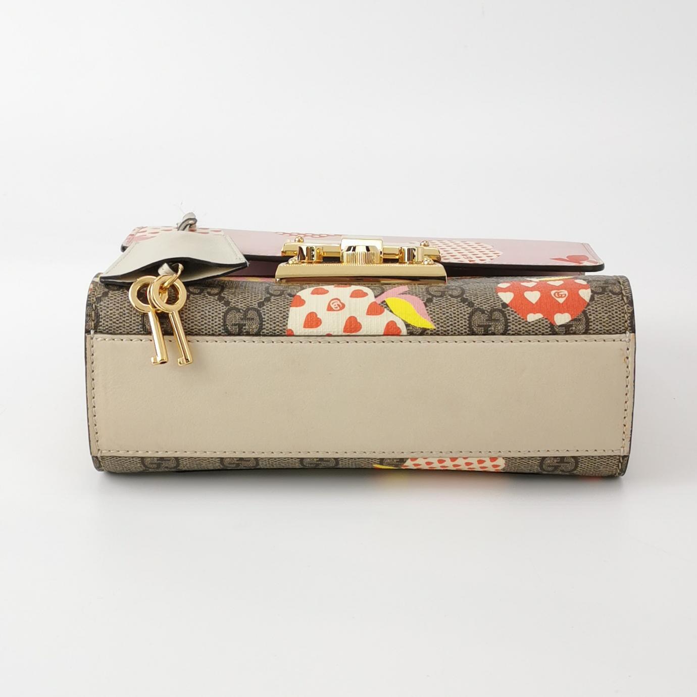 Gucci Padlock Shoulder Bag Printed GG Coated Canvas and Printed Leather Small — photo 6 of 16