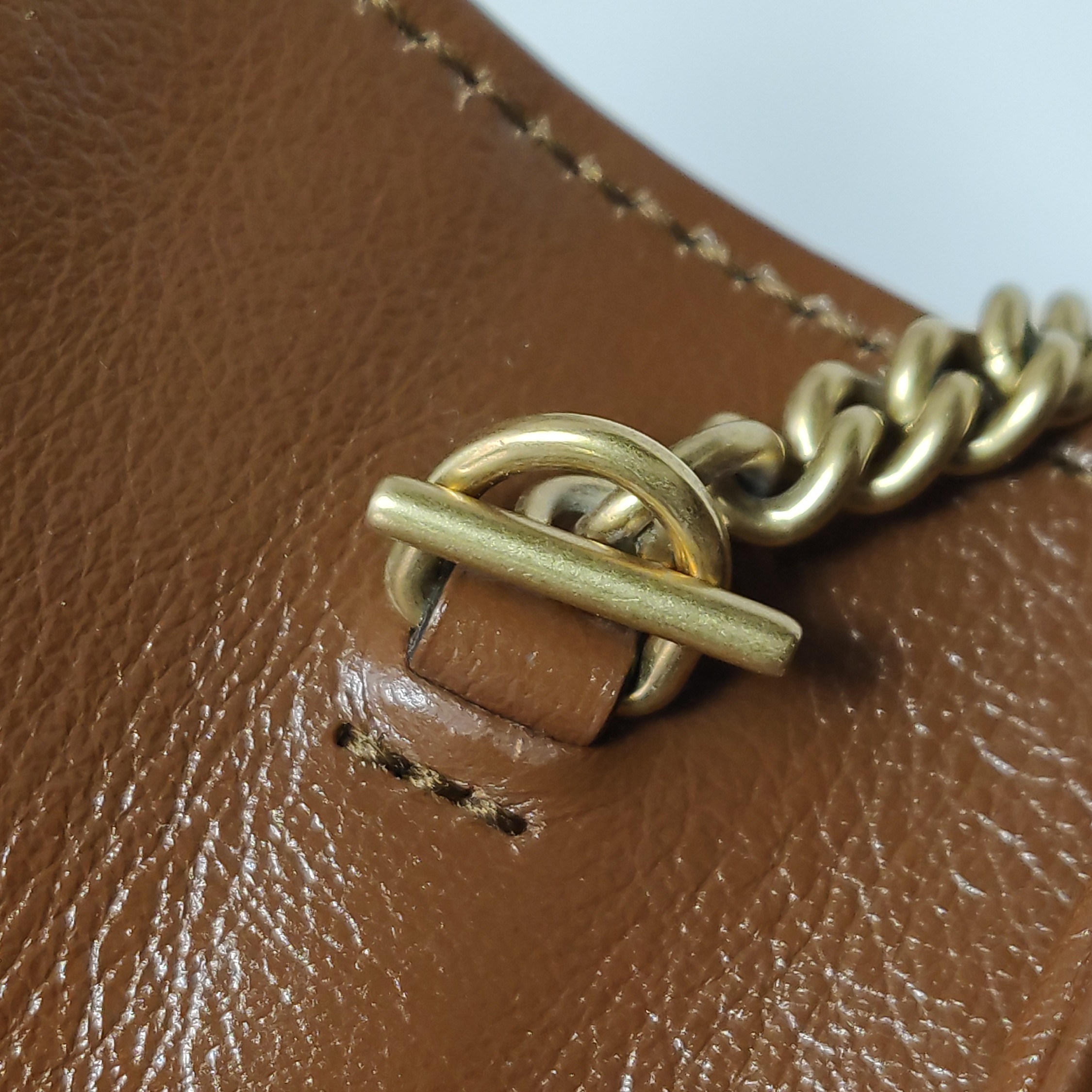 Gucci GG Marmont Flap Bag Diagonal Quilted Leather Super Mini — photo 12 of 13