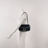 Gucci GG Marmont Flap Bag Diagonal Quilted Leather Small — thumbnail 2