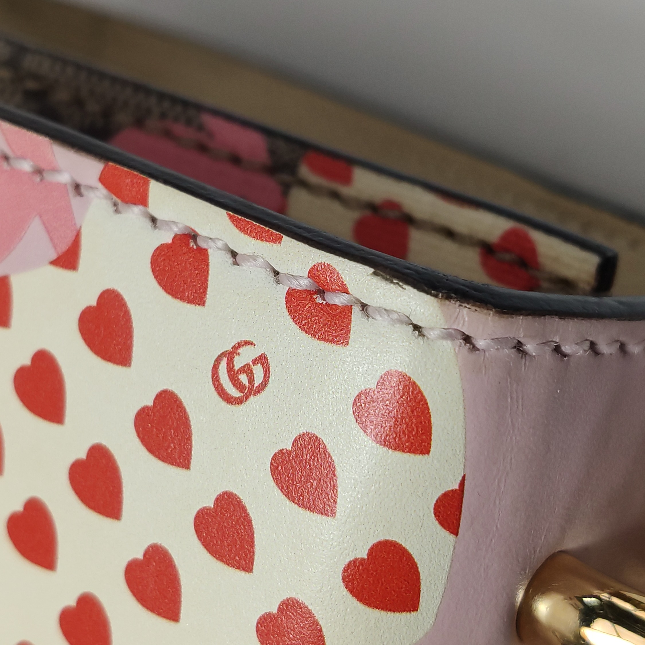 Gucci Padlock Shoulder Bag Printed GG Coated Canvas and Printed Leather Small — photo 14 of 16