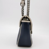 Gucci GG Marmont Flap Bag Diagonal Quilted Leather Small — thumbnail 4