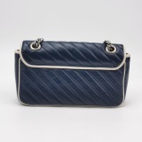Gucci GG Marmont Flap Bag Diagonal Quilted Leather Small — thumbnail 5