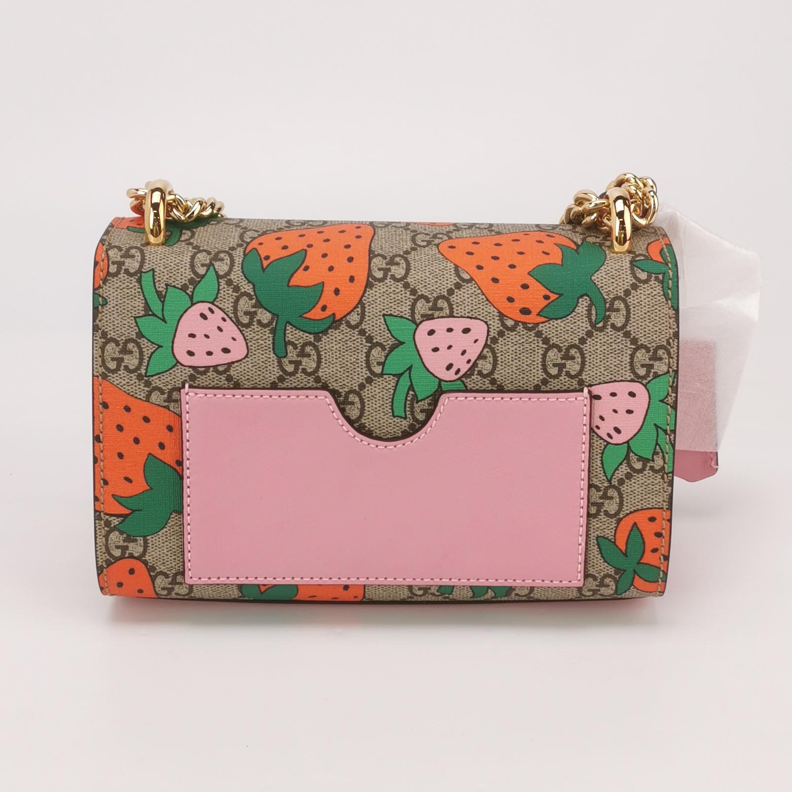 Gucci Padlock Shoulder Bag Printed GG Coated Canvas Small — photo 3 of 13