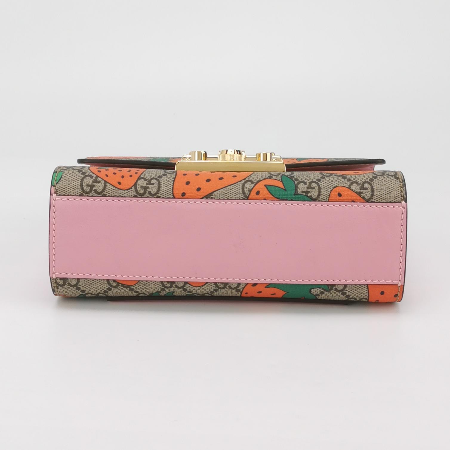 Gucci Padlock Shoulder Bag Printed GG Coated Canvas Small — photo 6 of 13