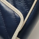 Gucci GG Marmont Flap Bag Diagonal Quilted Leather Small — thumbnail 13