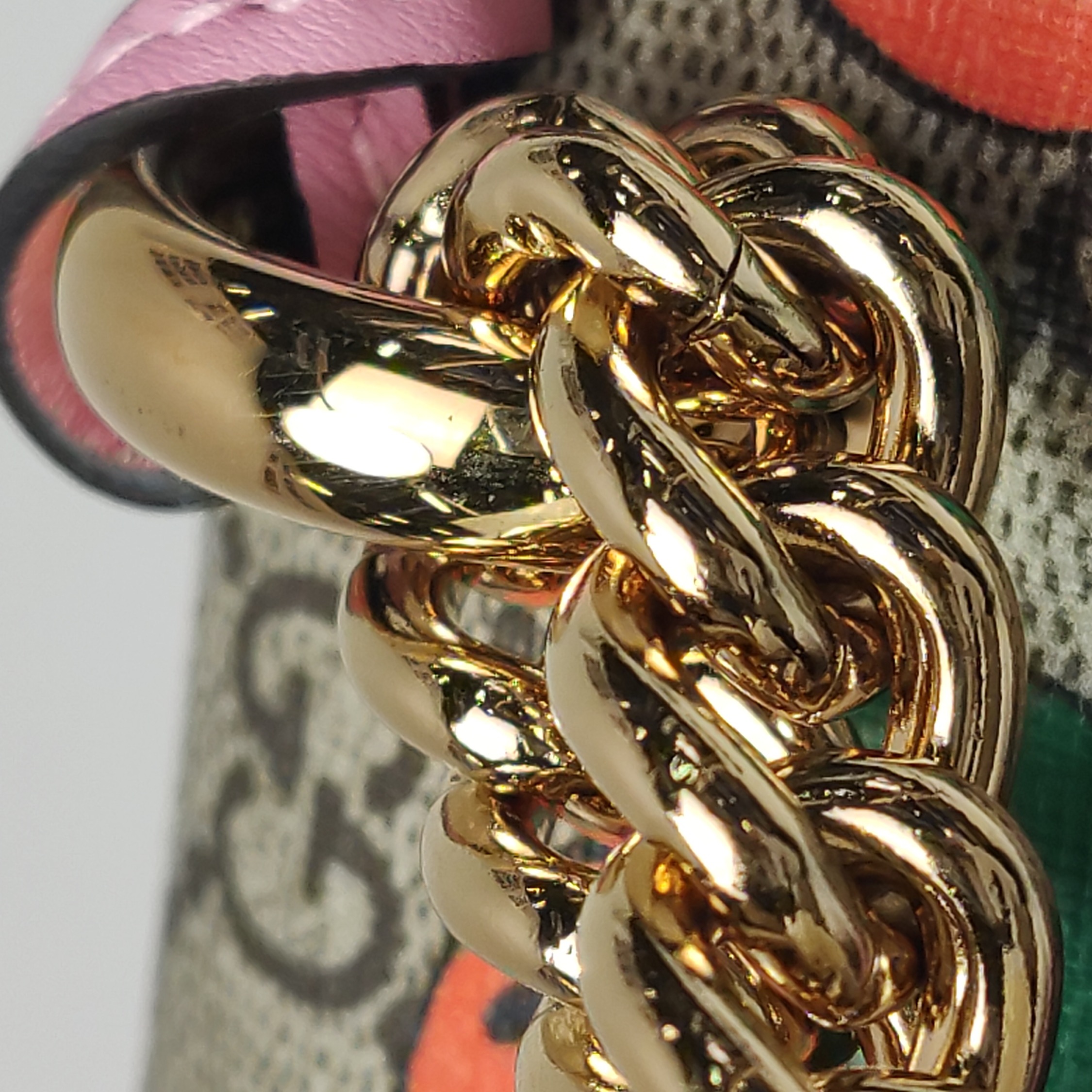 Gucci Padlock Shoulder Bag Printed GG Coated Canvas Small — photo 10 of 13