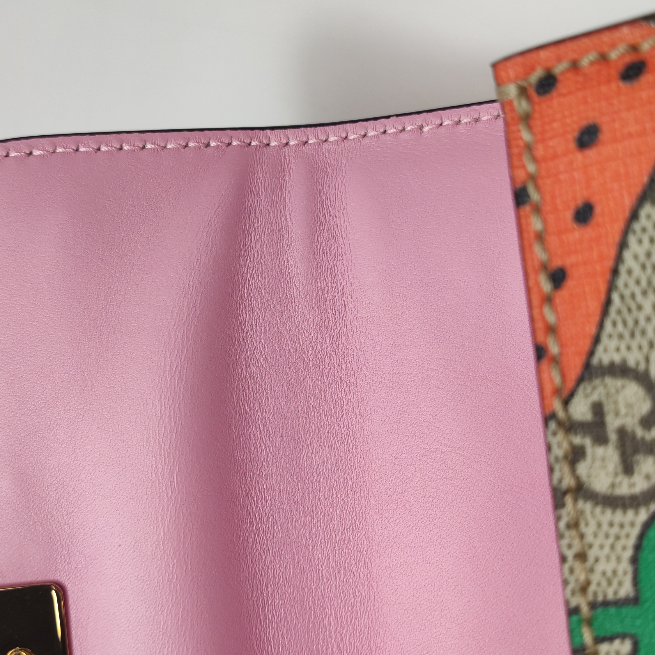 Gucci Padlock Shoulder Bag Printed GG Coated Canvas Small — photo 12 of 13
