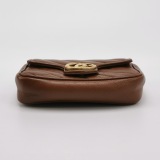 Gucci GG Marmont Flap Bag Diagonal Quilted Leather Super Mini — thumbnail 6