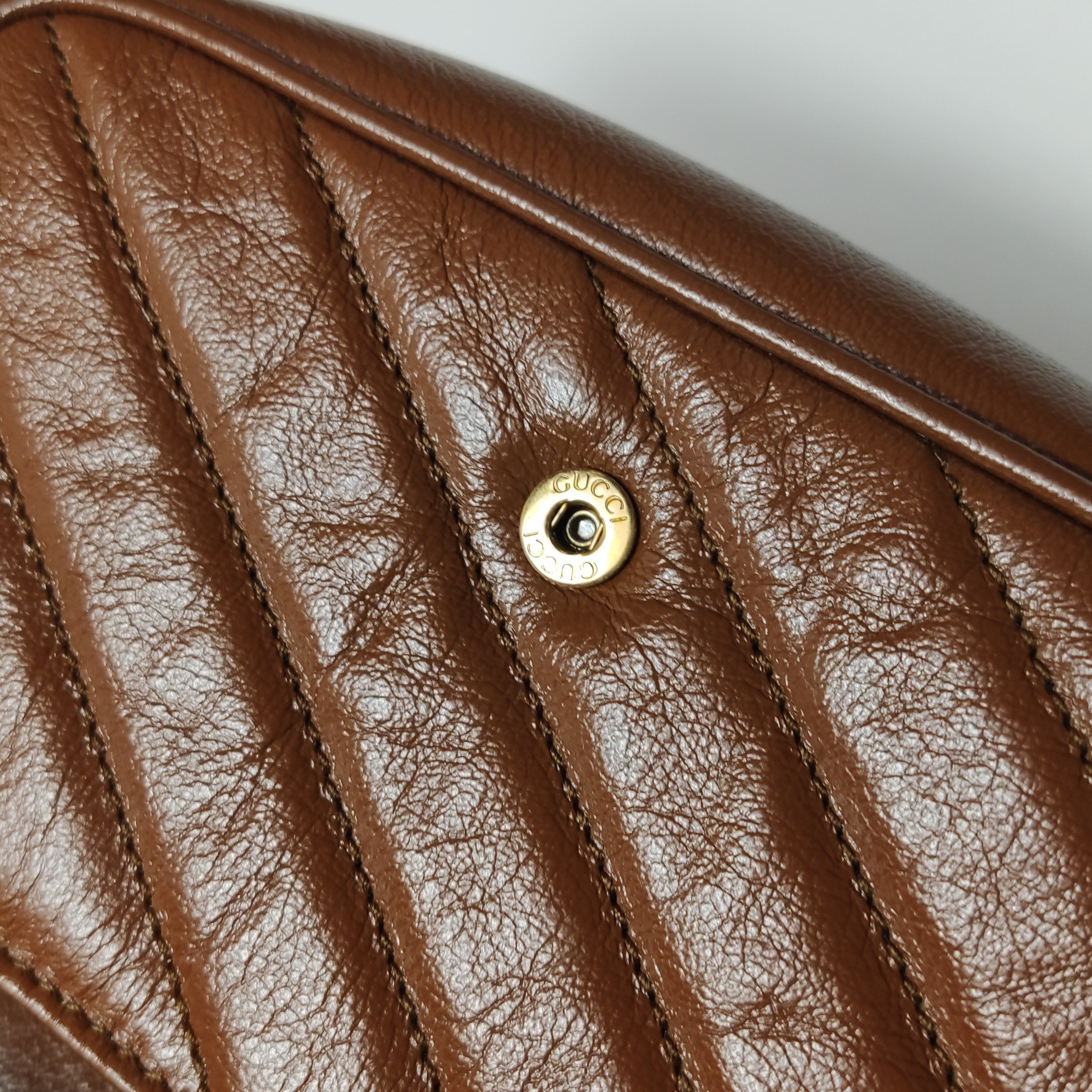 Gucci GG Marmont Flap Bag Diagonal Quilted Leather Super Mini — photo 16 of 20