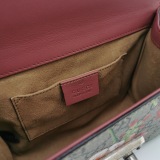 Gucci Padlock Shoulder Bag Blooms Print GG Coated Canvas Small — thumbnail 8