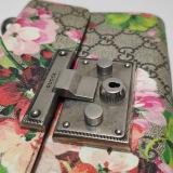 Gucci Padlock Shoulder Bag Blooms Print GG Coated Canvas Small — thumbnail 10