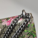 Gucci Padlock Shoulder Bag Blooms Print GG Coated Canvas Small — thumbnail 12