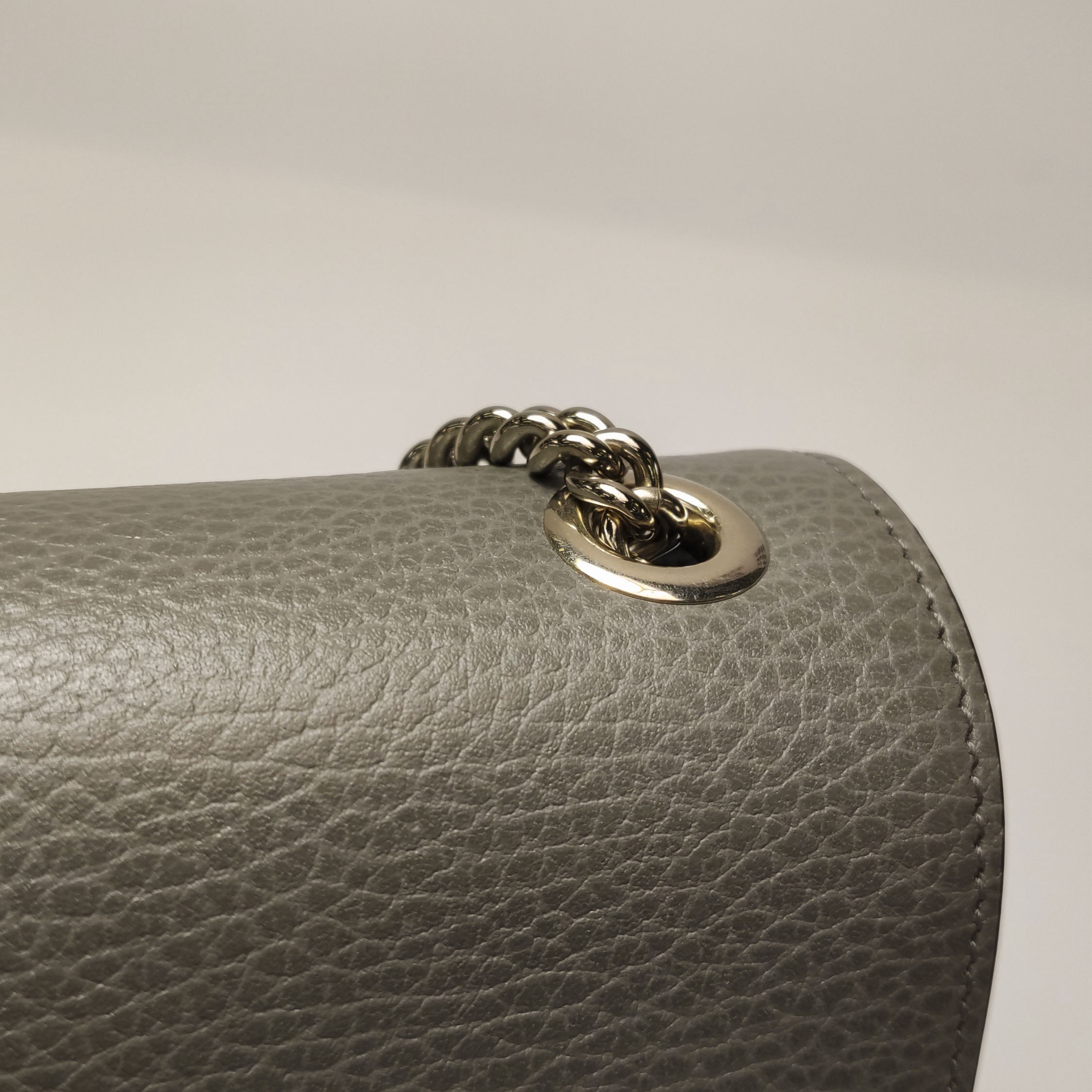 Gucci Interlocking Shoulder Bag Leather Small — photo 10 of 14