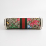 Gucci Ophidia Chain Shoulder Bag Flora GG Coated Canvas Small — thumbnail 5