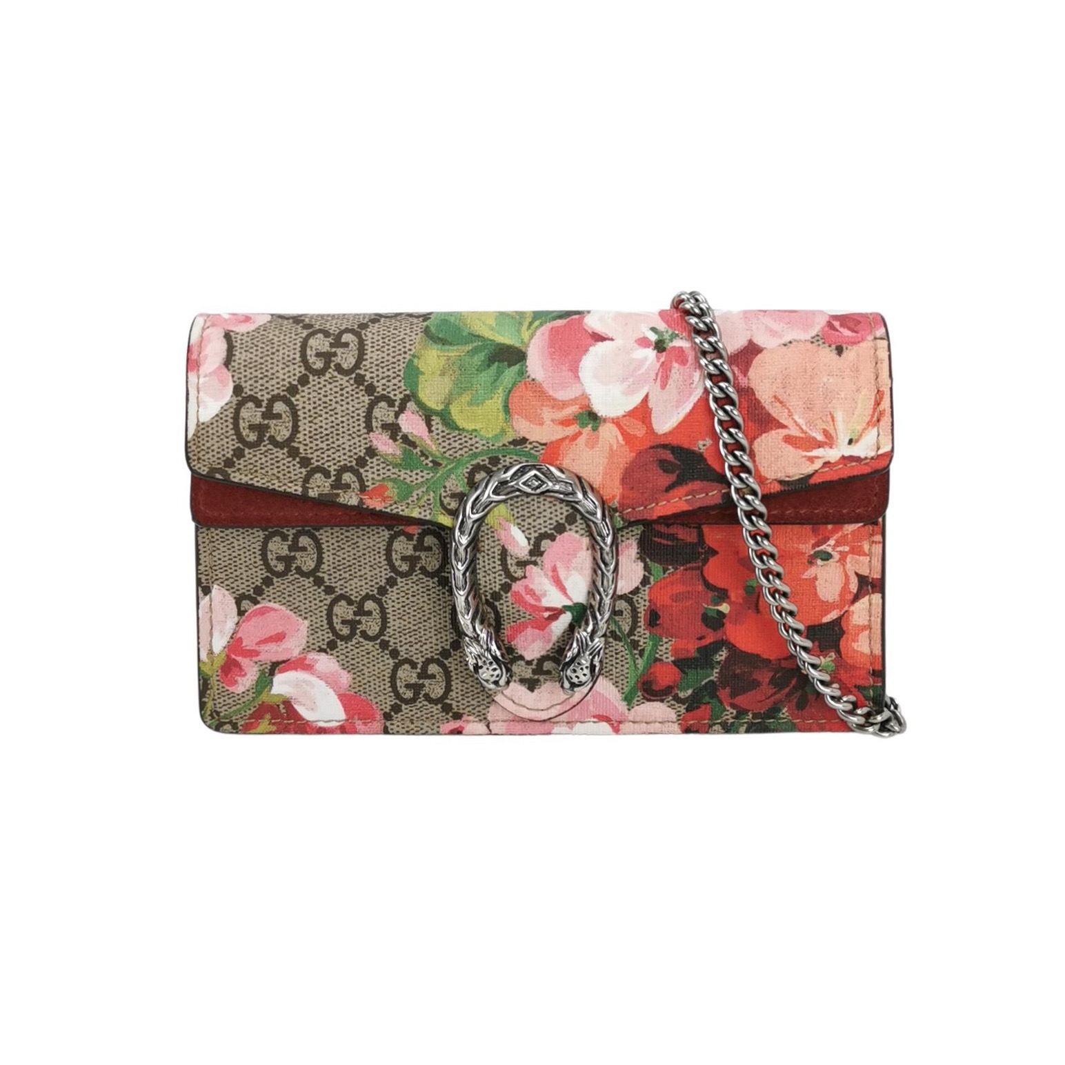 Gucci Dionysus Bag Blooms Print GG Coated Canvas Super Mini — photo 1 of 9