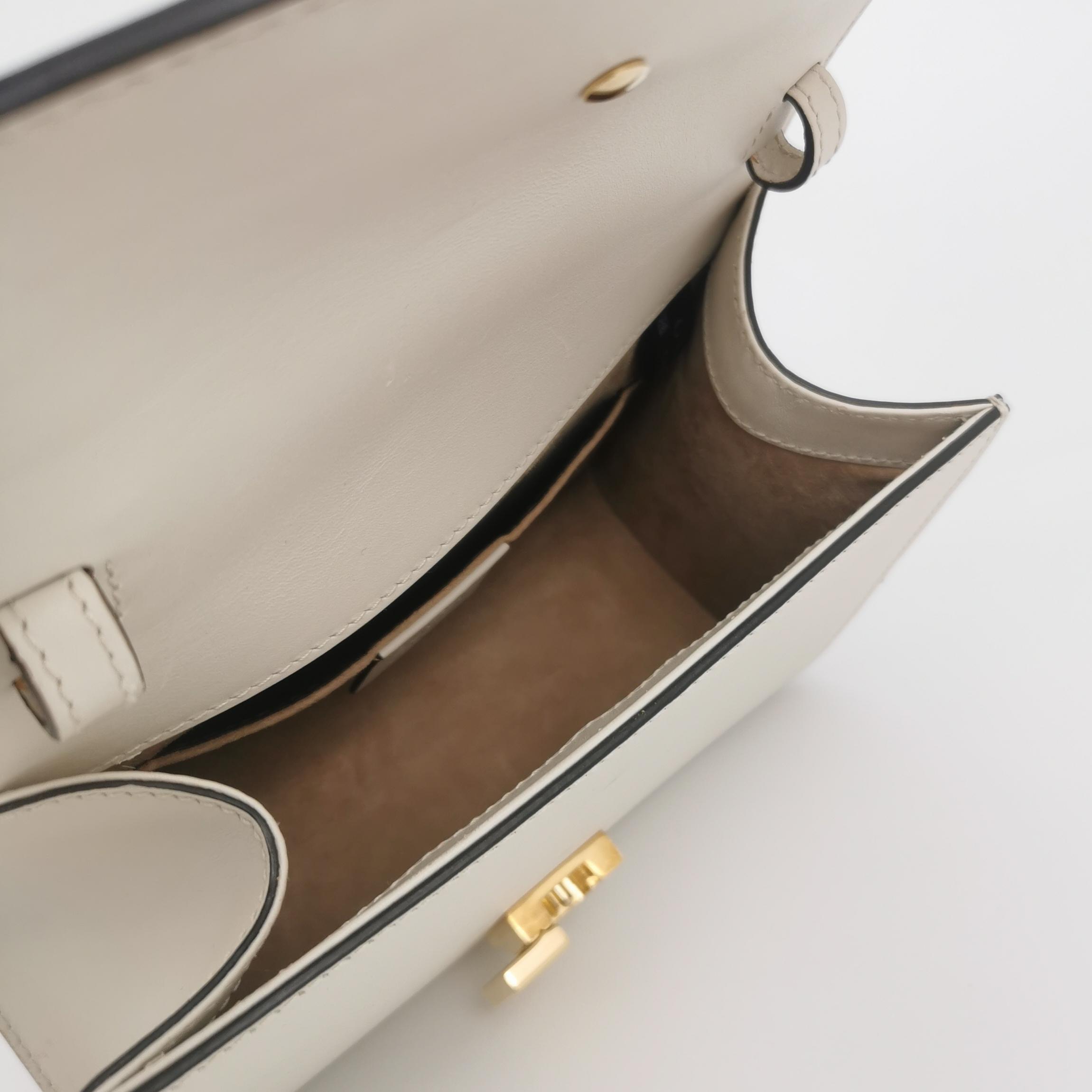 Gucci Sylvie Top Handle Bag Leather Mini — photo 7 of 20