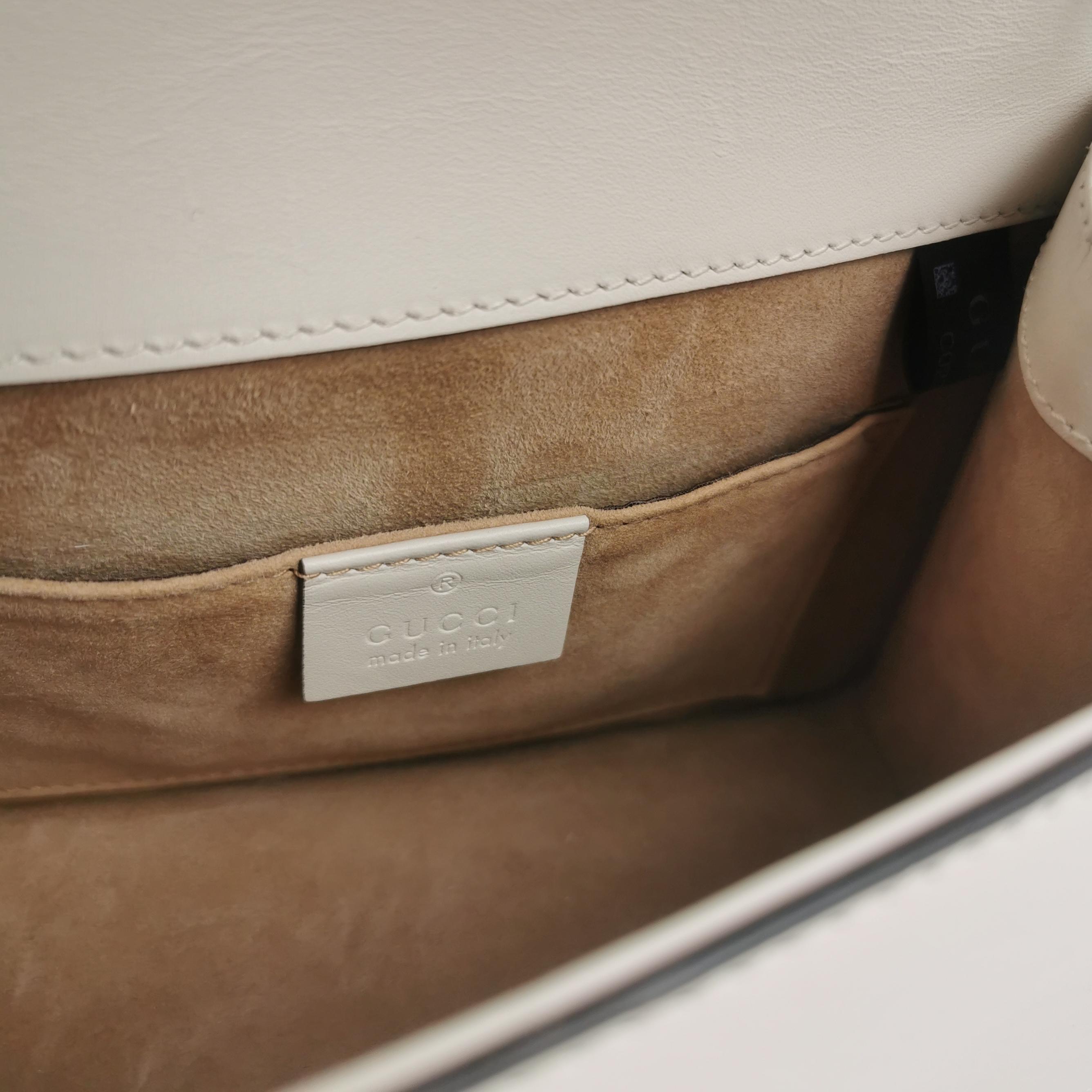 Gucci Sylvie Top Handle Bag Leather Mini — photo 8 of 20
