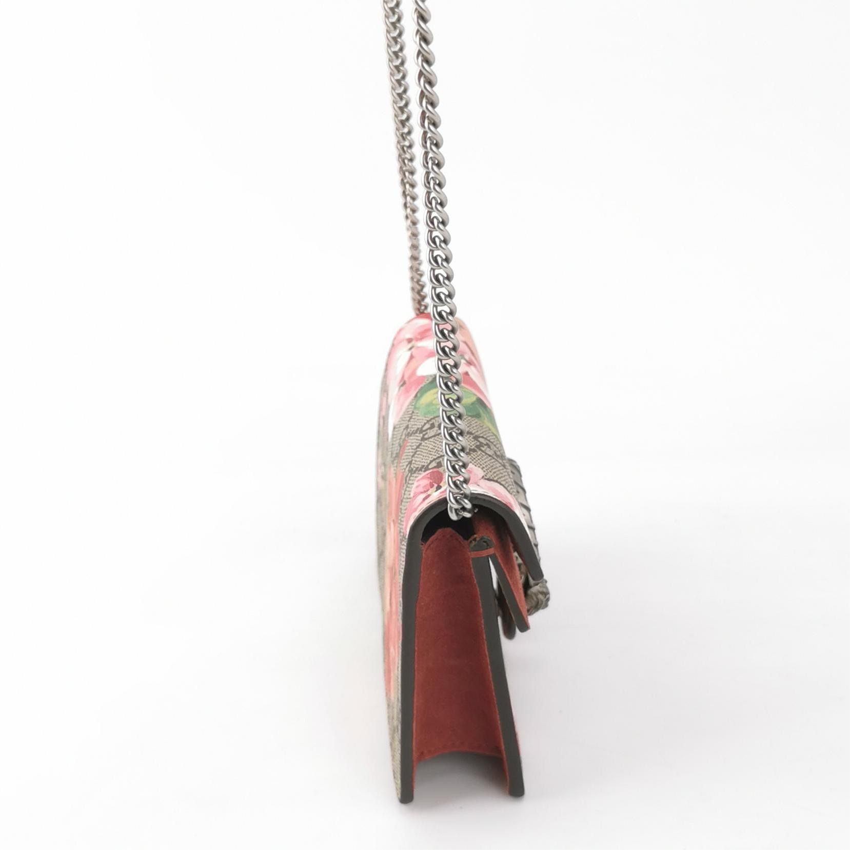 Gucci Dionysus Bag Blooms Print GG Coated Canvas Super Mini — photo 4 of 11