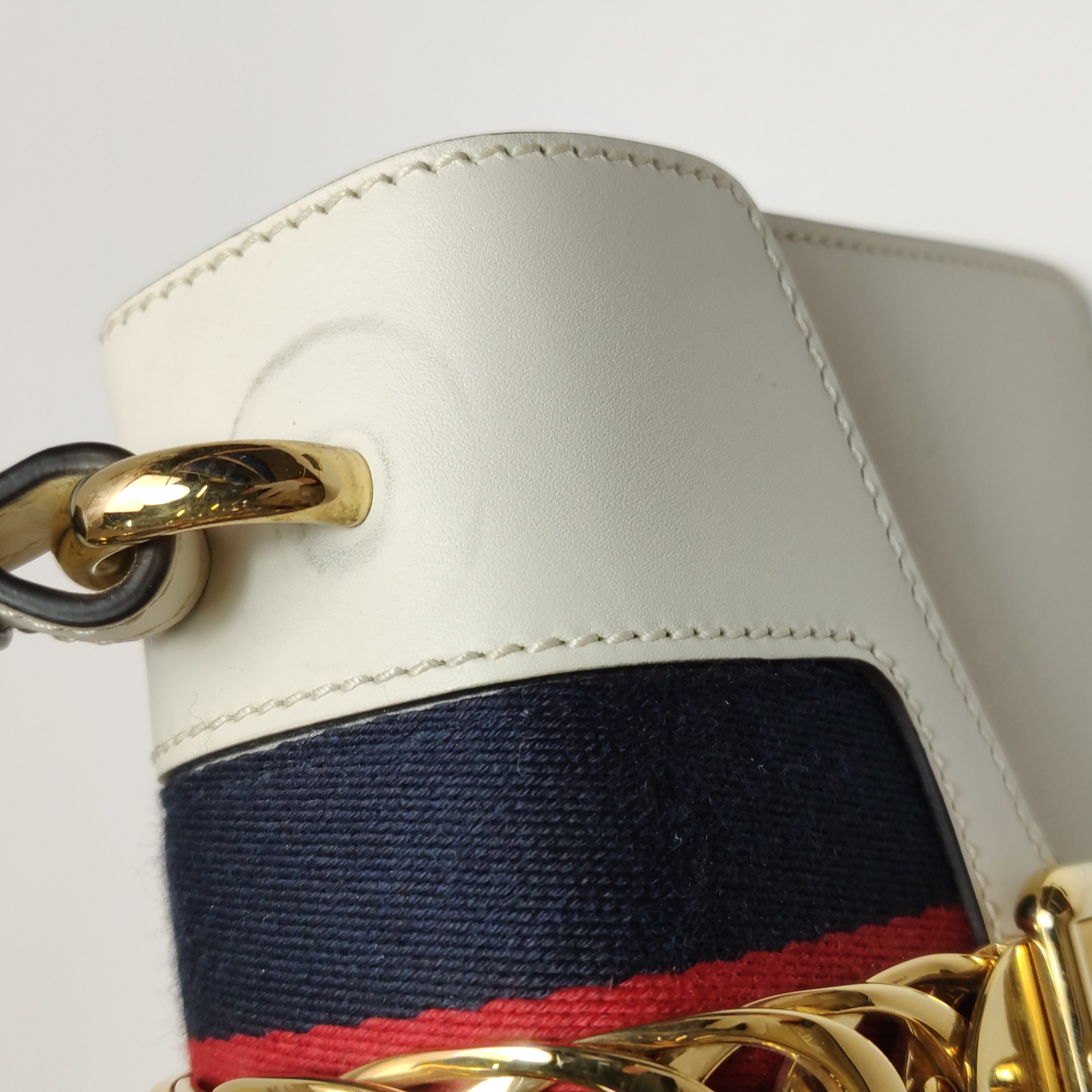 Gucci Sylvie Top Handle Bag Leather Mini — photo 11 of 20
